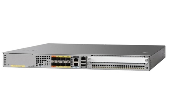 ASR1001-X, маршрутизатор Cisco ASR1000-серии, встроенный порт Gigabit Ethernet, 6 x порты SFP, 2 x порты SFP +