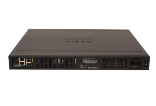 ISR4331-SEC/K9 Cisco 4000 Router 100Mbps-300Mbps Система пропускная способность 3 WAN/LAN порты 2 SFP порты многоядерный процессор