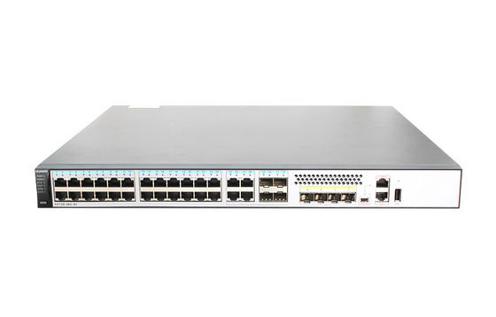 Локальные сети S5720-36C-EI-DC 28 10/100/1000 портов 4 чего двухцелевое 10/100/1000 или SFP 4 10 интерфейс двуколки SFP+ 1