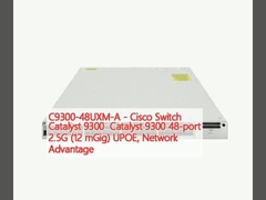 C9300-48UXM-A - Cisco Switch Catalyst 9300 Catalyst 9300 48 портов 2.5G (12 мГиг) UPOE, сетевое преимущество