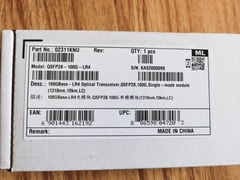 QSFP28-100G-LR4 модуль LC интерфейс Huawei высокоскоростной приемопередатчик Spa оптический приемопередатчик модуль