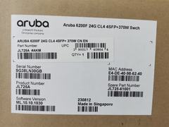 JL725A 	 Коммутатор Aruba 6200F 24G Class4 PoE 4SFP+ 370W