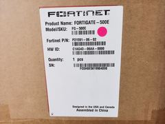 Сетевой экран безопасности Fortinet FortiGate 500E FG-500E