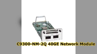 C9300-NM-2Q Сетевой модуль 40GE, 2-портовый высокоскоростной модуль расширения QSFP+ для Catalyst 9300 Series S