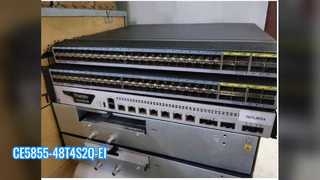 Коммутатор HW CE5855-48T4S2Q-EI (48 портов GE RJ45, 4 порта 10G SFP+, 2 порта 40G QSFP+, 2*вентиляторный блок, внутренний порт на стороне порта