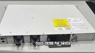 Обзор 24-портового коммутатора Cisco C9200 PoE