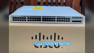 Обзор 48-портового коммутатора Cisco C9200L с поддержкой PoE