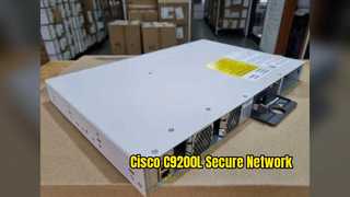 Коммутатор Cisco C9200L: безопасная бизнес-сеть