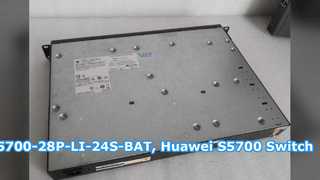 S5700-28P-LI-24S-BAT, коммутатор Huawei S5700, слот для батареи 28xGig SFP/4x10/100/1000 или SFP/1
