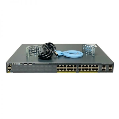 Переключатель сети Cisco2960-X локальных сетей катализатора 2960-X 24 GigE PoE 370W 4 X 1G SFP