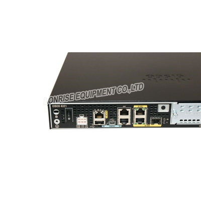 Cisco ISR4321-SEC/K9 Пропускная способность системы 50–100 Мбит/с 2 NIM 1 порт SFP