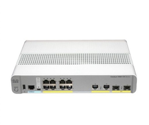 WS-C3560CX-8TC-S 8-портный компактный коммутатор слой 3 - 8 X 10/100/1000 Ethernet порты 2 SFP&amp;2GE Uplinks- База данных IP