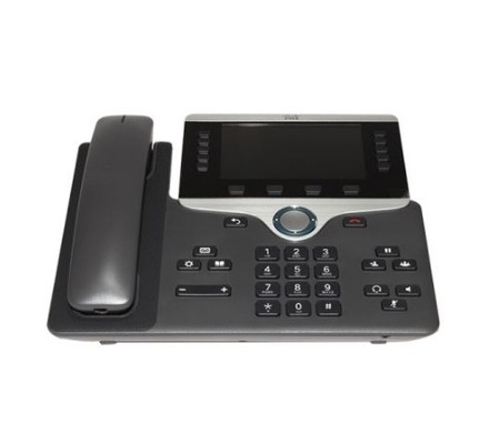 CP-8865-K9 Высокопроизводительный IP-телефон Cisco с поддержкой видео H.261 и голосовыми кодеками G.711