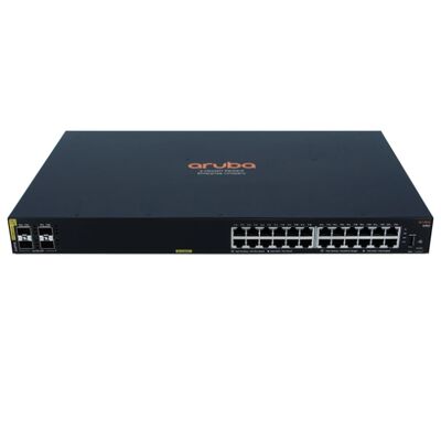 JL677A, Коммутатор Aruba 6100, 24xGE/4xSFP+/уровень 2
