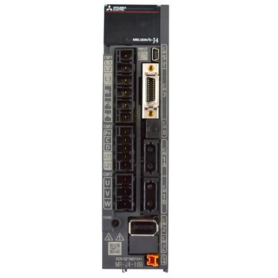 Сервопривод Mitsubishi MR-J4-10B мощностью 0,1 кВт с интерфейсом SSCNET III/H для промышленного управления
