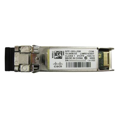 SFP-10G-LRM, модуль Cisco SFP, 10 Гбит/с, разъем LC, радиус действия 220 м