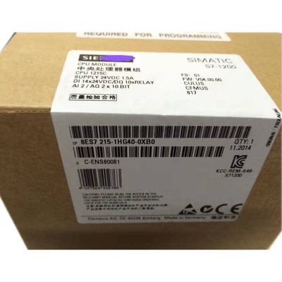 Модуль SIMATIC S7-1200 C.P.U. 6ES7214-1HG40-0XB0 новый в коробке с гарантией 1 года DHL или Federal Express