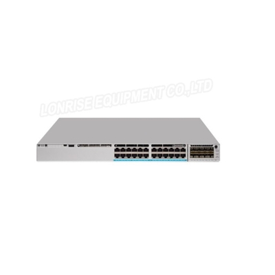 Катализатор 9300 переключателя C9300-24U-E новый Cisco 24 предметы первой необходимости сети PoE порта