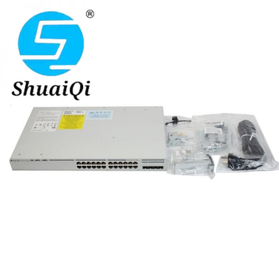 Коммутатор Cisco C9200L-24P-4X-E ​​Catalyst 9200, 24 порта, восходящий канал PoE+, 4x10G, Network Essentials