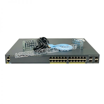 Коммутатор Cisco WS-C2960X-24PS-L Catalyst 2960-X 24 GigE PoE 370 Вт, 4 x 1G SFP LAN Base