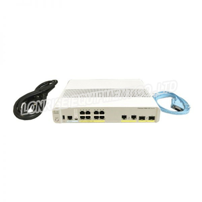 Cisco WS-C2960CX-8PC-L Catalyst 2960-CX 8-портовый компактный коммутатор уровня 2 POE+ 124 Вт 2 восходящих канала SFP 2GE