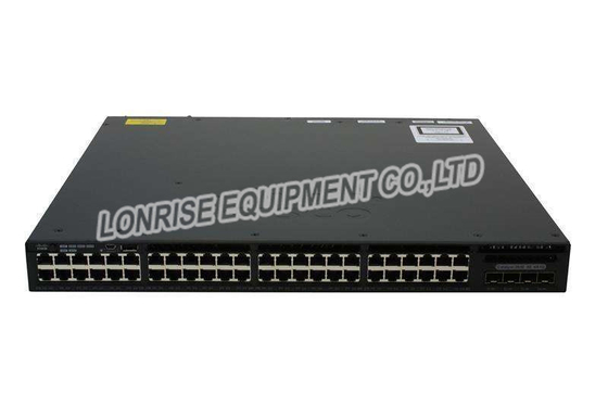 Cisco готовый для того чтобы грузить порты сети стандарта Ethernet WS-C3650-48FS-S переключает переключатель 3650 48 гаван полный Poe