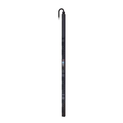 Измеренный PDU 2G, ZeroU шкафа APC AP8886, 22.0kW (32A) 17.3kW (24A), 230V, (30) C13 & (12) C19