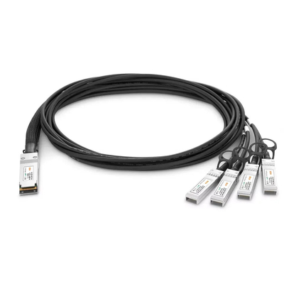 Модуль оптического передатчика 4xSFP10G Пассивный медный разделительный кабель QSFP-4SFP10G-CU5M