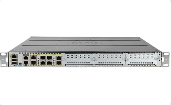 Cisco ISR4431-SEC/K9 Промышленный сетевой маршрутизатор с пропускной способностью 500Mbps-1Gbps, 4 порта SFP и многоядерным процессором