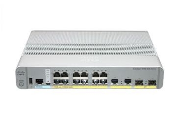 WS-C3560CX-12PC-S готовый к работе 12-портный компактный переключатель слой 3 POE Ethernet порты 2 SFP&amp;2GE подключения