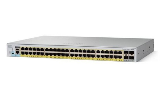 WS-C2960L-48PS-LL Catalyst 2960-L Switch 48 портов GigE с PoE 4 X 1G SFP LAN Lite (Азиатско-Тихоокеанский номер детали: WS-C2960)