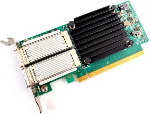 MCX455A ECAT Mellanox ConnectX-4 VPI Сетевой адаптер PCI Express 3.0 X16 100 Гигабитный Ethernet