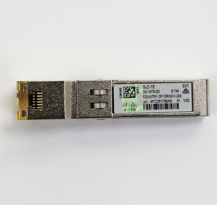 GLC-TE Cisco SFP GLC Module 1000BASE-T SFP модуль приемника для медных проводов категории 5