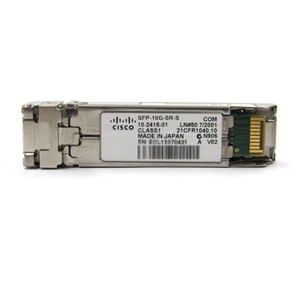 SFP-10G-SR-S Cisco SFP-10G-SR-S, 10GBASE-SR SFP Модуль SFP Передатчик Cisco SFP корпоративного класса