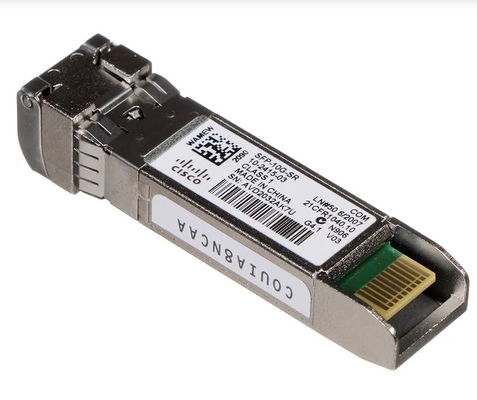 SFP-10G-SR-S Cisco SFP-10G-SR-S, 10GBASE-SR SFP Модуль SFP Передатчик Cisco SFP корпоративного класса