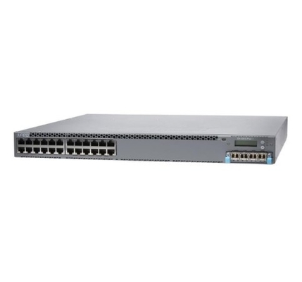 EX3400-24P EX3400 24-порт 10/100/1000BaseT PoE+ 4 X 1/10G SFP/SFP+ 2 X 40G QSFP+ избыточные вентиляторы Front-To-Back Airflow
