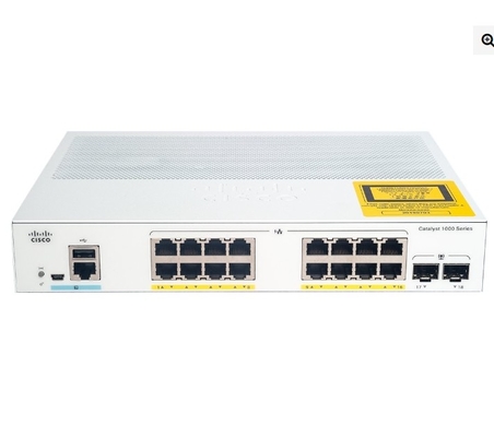 C1000-16T-2G-L Cisco Catalyst 1000 Switch 16x 10/100/1000 Ethernet порты 2x 1G SFP подключения