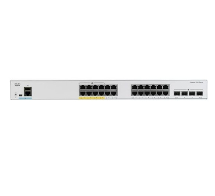 C1000-24T-4X-L Cisco Catalyst 1000 серии коммутаторы 24x 10/100/1000 Ethernet порты 4x 10G SFP Uplinks