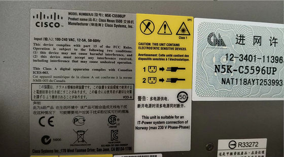 N5K C5596UP FA Cisco Nexus 5000 Series Switch на складе с хорошей ценой