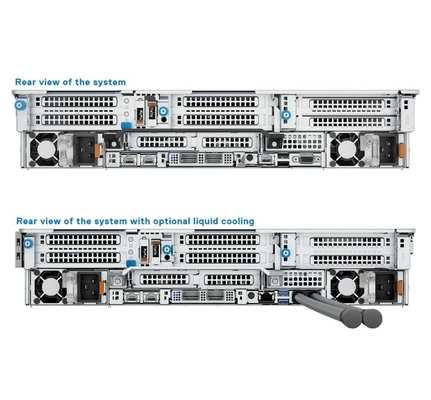 De ll PowerEdge R760 Rack Server Mainstream 2U Dual Intel Xeon 16x 2.5 " SAS/SATA 8x NVMe Direct