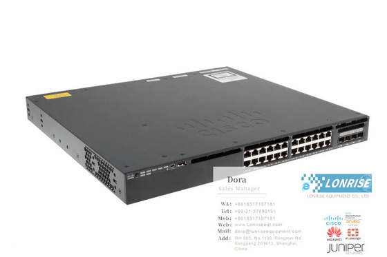 WS-C3650-24PD-S Серия C3650 Ethernet Switch 24 Port PoE Гигабитный корпоративный коммутатор WS-C3650-24PD-S