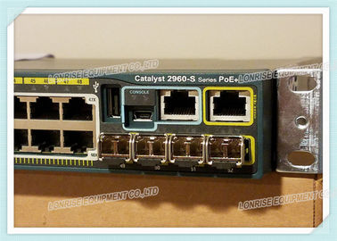 Cisco Switch WS-C2960S-48LPS-L 48 портов Poe Gigabit Ethernet Switch Cisco Network Switch предлагает включенные 48 портов Ethernet 10/100/1000 с питанием PoE 370W