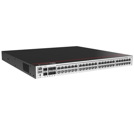 Huawei S5735-S48P4XE-V2 48-порт 1000BASE-T 4-порт 10GE SFP+ 2-порт 12GE стек PoE+
