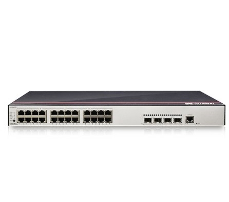 S1730S-S24P4S-A1 Huawei S1730S-S24P4S-A (24 10/100/1000BASE-T Ethernet порты 4 Гигабита SFP, PoE+, питание переменным током)