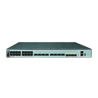 S6720-32C-SI-AC Huawei S6700 серии коммутаторы, обеспечивающие 24 Ethernet 100M 1 2.5 5 10G порты, 4 10 Gig SFP +