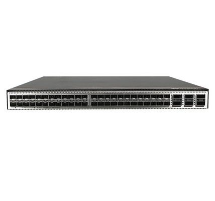 CE6863E-48S6CQ-F Huawei CloudEngine 6800 48*25G SFP28, 6*100G QSFP28, 2* переменный источник питания, выпуск воздуха на стороне порта