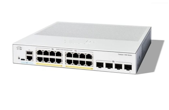 Cisco C1300-16P-4X 16x 10/100/1000 портов Порты PoE+ с энергобюджетом 120 Вт 4x 10 Гигабитные SFP+