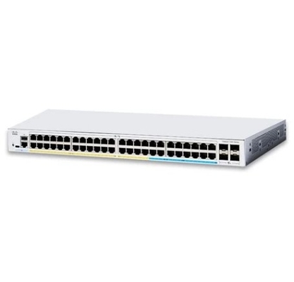 C1200-48P-4G Cisco C1200-48P-4G 48x 10/100/1000 Порты PoE+ с энергобюджетом 375 Вт, 4x Гигабитный SFP, устанавливаемый на стойке