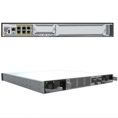 C8300-1N1S-4T2X - Cisco Catalyst 8300 Серия Edge Platforms Серия C8300 1RU w/ 10G WAN (1 слот SM и 1 слот NIM, и 2 x 10-гигабитный Ethernet и 4 x 1-гигабитный Ethernet порты)