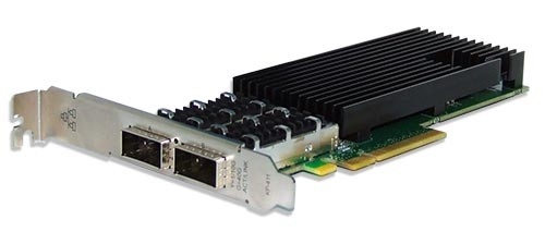 PE340G2QI71 Dual Port Fiber 40 Gigabit Ethernet PCI Express Server Adapter Силиком